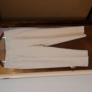 Lands End men's cotton/polyester pleated Chino 40x30ins